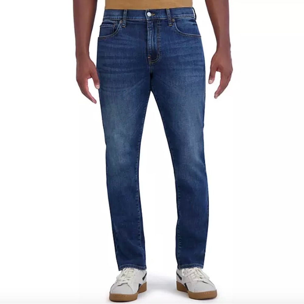 Lucky Brand Men’s Medium Wash 412 Athletic Slim Mid-Rise Denim Jeans Size 38x32